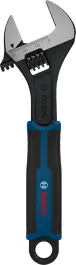 Bosch200 毫米寬口可調扳手。