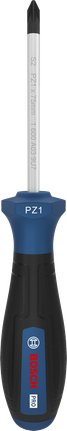 Bosch PZ1 x 75 毫米螺絲刀，附人體工學手柄。