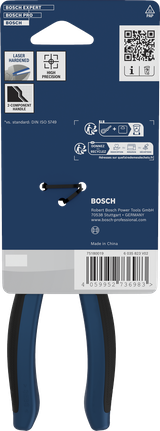 Bosch160 毫米斜口鉗，搭配多組件手柄。