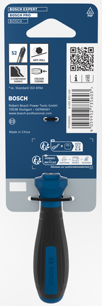 Bosch PH0 x 60 公釐附防滾手把螺絲起子。