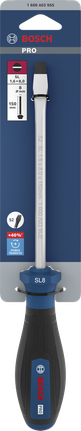 Bosch SL 1.6 x 8 150 毫米螺絲刀，附人體工學手柄。