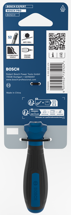 Bosch H2.5 x 60 公釐附防滾手把螺絲起子。