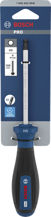Bosch H5 x 100 毫米螺絲刀，附人體工學手柄。