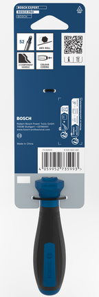 Bosch SQ1 x 100 公釐附防滾手把螺絲起子。