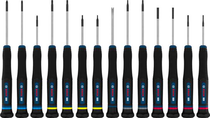 PRO PH/SL/TX/TH/H 精密螺絲起子套組，14 件