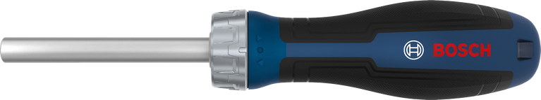 Bosch帶有人體工學手柄的棘輪螺絲起子。