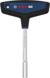 Bosch T 型手柄螺絲刀，符合人體工學設計。