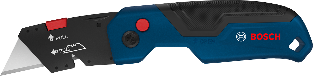 Bosch折疊刀，SK5鋼刀片。