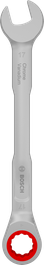 Bosch17 毫米棘輪組合扳手，鉻釩鋼材。