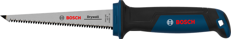 Bosch毫米石膏板鋸，8 TPI 用於切割。