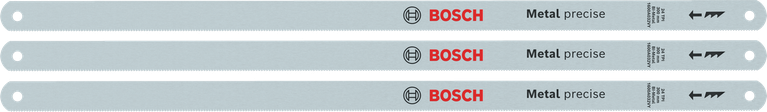Bosch mm 24 TPI 雙金屬鋸條 3 件裝。