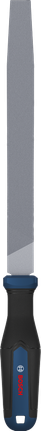 Bosch200 毫米扁平手銼，帶人體工學手柄。