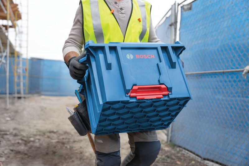 BoschL-BOXX 承包商工具箱搬運系統。