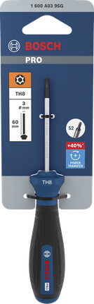 Bosch TH8 螺絲刀，附 60 mm S2 刀片。