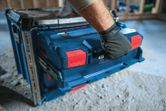 BoschL-BOXX Contractor Rack 2 搬運箱系統。