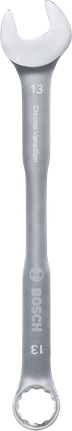 Bosch13 毫米鉻釩鋼組合扳手。