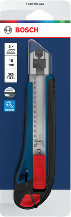 Bosch18毫米SK5鋼刀片折斷刀。