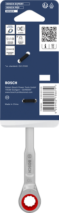 Bosch棘輪組合扳手 10 毫米鉻釩鋼。