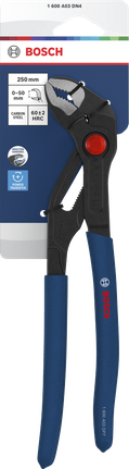 Bosch水泵鉗 250 毫米，附防滑手柄。