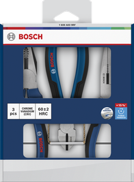 Bosch鉗子套裝 3 件，雷射硬化切削刃。