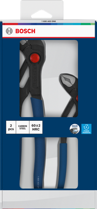 Bosch水泵鉗套裝，附快速調整功能。