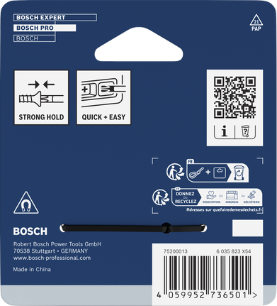 Bosch磁化器/去磁器，可快速輕鬆地對工具進行磁化。