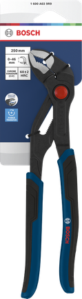 Bosch水泵鉗 250 毫米，具有多組分手柄。