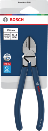 Bosch斜口鉗 160 毫米，附防滑手柄。
