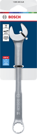 Bosch16 毫米鉻釩鋼組合扳手。
