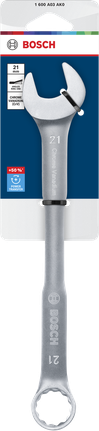 Bosch21 毫米鉻釩鋼組合扳手。