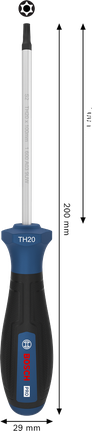 Bosch TH20 螺絲刀，附人體工學手柄。