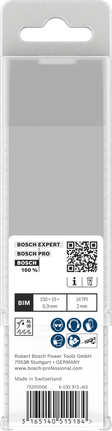 Bosch 922 BF BIM 金屬切割往復鋸片套裝。