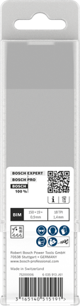 Bosch 922 EF 薄金屬刀片 150 毫米，25 片裝。