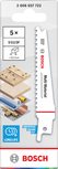 BoschS511DF 多用途鋸片套裝，適用於多種材質。