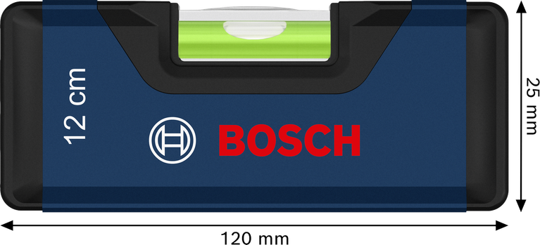 Bosch盒式水平儀 12 公分緊湊型水平儀。