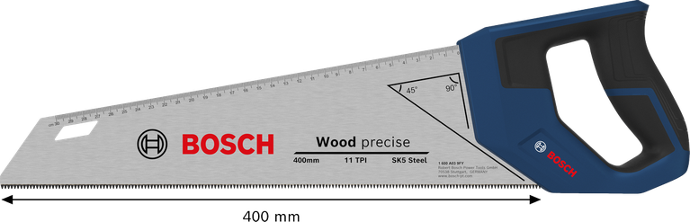 Bosch手鋸 400 毫米 11 TPI 用於木材切割。
