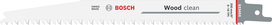 Bosch clean S2345X 鋸片，用於乾淨俐落地切割木材。