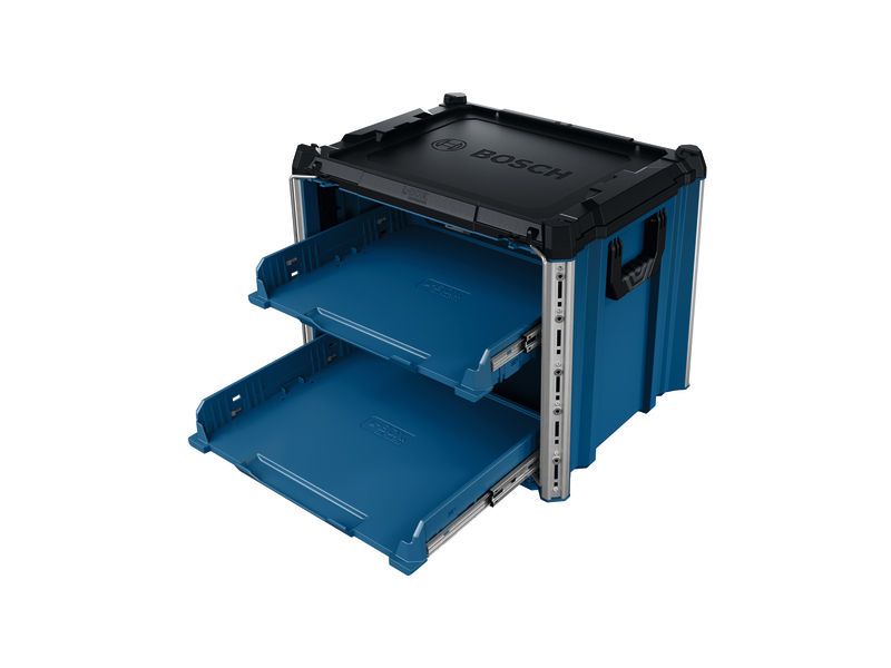BoschL-BOXX Contractor Rack 2 工具箱，附兩個開放式抽屜。