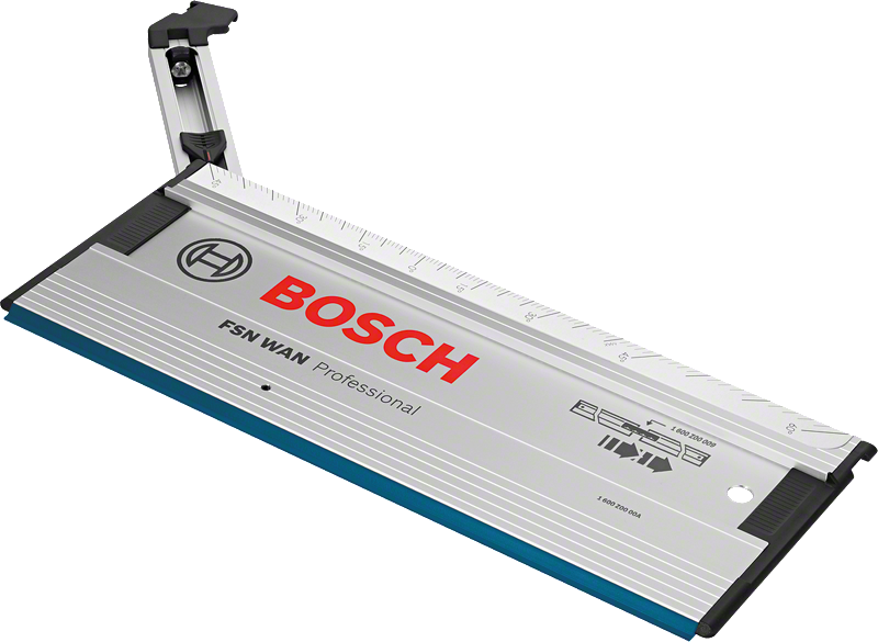 帶有測量標記的Bosch FSN WAN 角度導軌。.