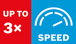 速度比 Bosch 2609255269 木工扁平鑽頭快 3 倍